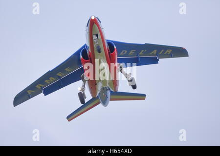 Dassault / Dornier Alpha Jet FTERQ of Patrouille de France at RIAT Fairford 2014 Stock Photo