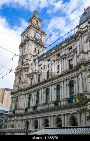 Melbourne has been named the most livable city in the world for 6 years in a raw (2016) Stock Photo