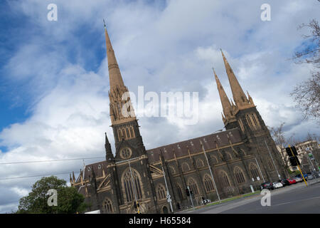 Melbourne has been named the most livable city in the world for 6 years in a raw (2016) Stock Photo