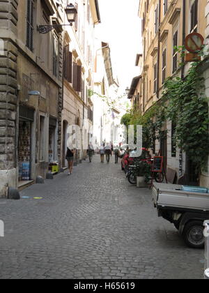 Rome Back Street Stock Photo