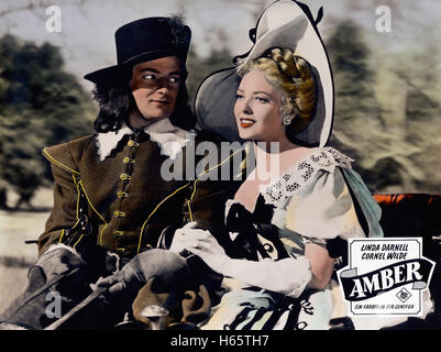 Forever Amber, aka: Amber die große Kurtisane, USA 1947, Regie: Otto Preminger, John M. Stahl, Darsteller: Cornel Wilde, Linda Darnell Stock Photo
