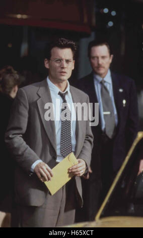 Gegen die Zeit (1995) aka: Nick of Time, Director: John Badham, Actors/Stars: Johnny Depp, Christopher Walken, Courtney Chase Stock Photo