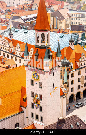 Old town hall in Munich Stock Photo