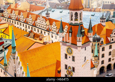 Old town hall in Munich Stock Photo