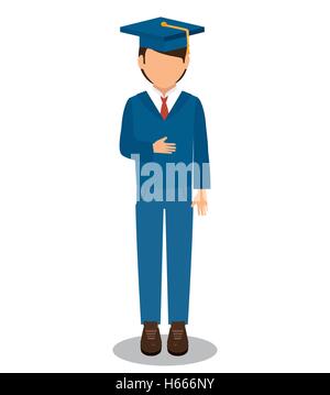 student graduated avatar isolated Stock Vector Image & Art - Alamy