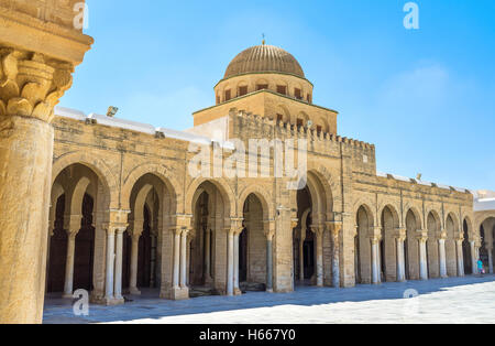 Prayer Hall Great Mosque Kairouan Tunisia Stock Photo - Alamy