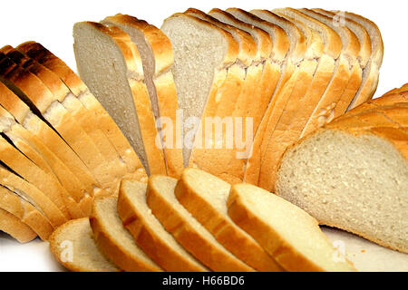 Sliced Loaf Bread Stock Photo