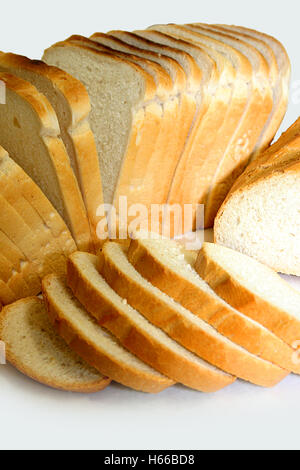 Sliced Loaf Bread Stock Photo