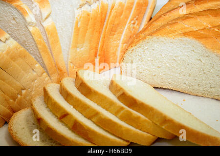 Sliced Loaf Bread Stock Photo