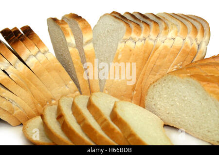 Sliced Loaf Bread Stock Photo