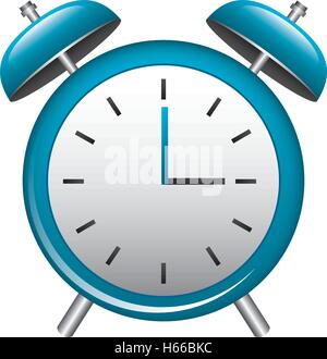 clock alarm isolated icon Stock Vector
