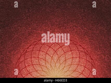 Creative abstract texture with geometric shapes - Vector Illustration Stock Vector