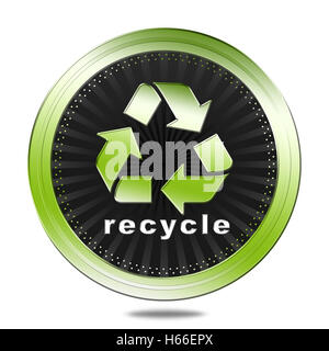 Recycle symbol Stock Photo