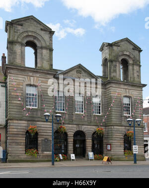 Morpeth Town Hall, Morpeth, Northumberland, UK Stock Photo