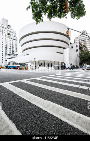 Solomon R. Guggenheim Museum, modern art, 5th Avenue, Upper East Side, Manhattan, New York City