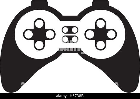 video game control Stock Vector