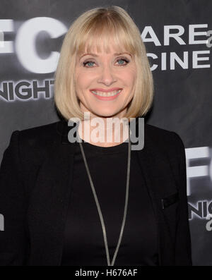 Barbara Crampton attends the Los Angeles Premiere of "Road Games" at