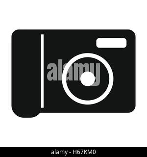 Portable camera simple icon Stock Vector
