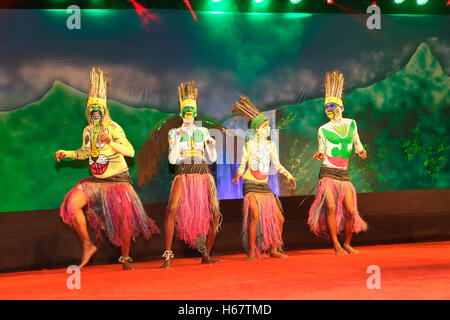 Sahariya Swang Dance, Rajasthan, India Stock Photo