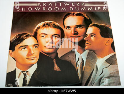 Showroom Dummies 12 inch single by German electro pop band Kraftwerk Stock Photo