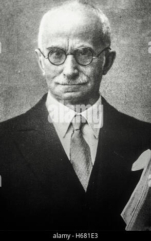 LUIGI EINAUDI (1874-1961) - POLITICO ITALIANO PRESIDENTE EN 1948 Stock ...