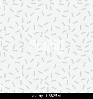 Simple seamless background pattern in gray color, with simple geometric chaotic lines. Stock Vector