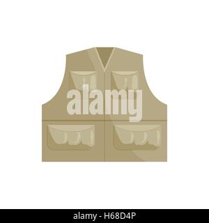 Hunting vest icon, cartoon style Stock Vector Image & Art - Alamy