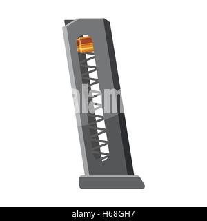 Gun magazine icon in cartoon style Stock Vector Image & Art - Alamy