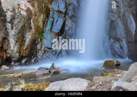 Garganta del diablo, nice waterfall in the Quebrada de la Humahuaca, Argentina Stock Photo