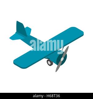 Light aircraft icon, isometric 3d style Stock Vector
