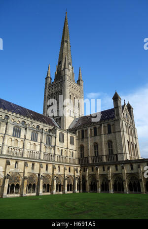 Norwich Cathedral Stock Photo