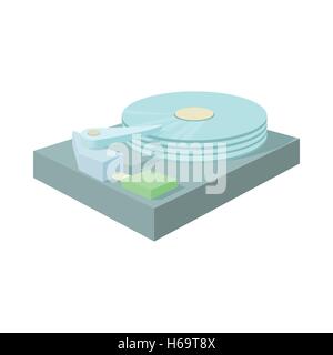 SD rum icon, cartoon style Stock Vector