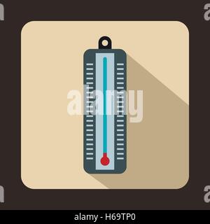 Thermometer indicates low temperature icon Stock Vector