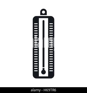 Thermometer indicates low temperature icon Stock Vector