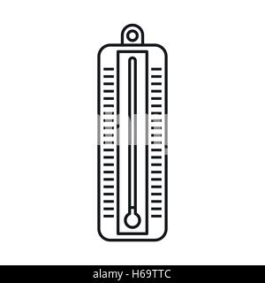 Thermometer indicates low temperature icon Stock Vector