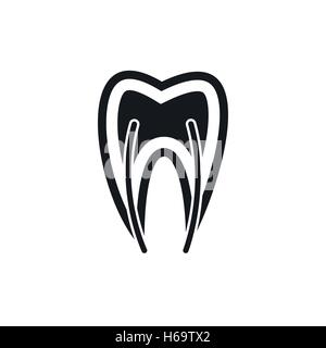 Tooth cross section icon, simple style Stock Vector Image & Art - Alamy