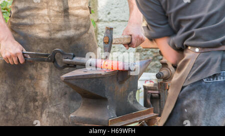 Challans, France - August 11, 2016 : event Once Challans "Autrefois Challans" organized by the city and plunges visitors into th Stock Photo
