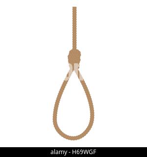 Noose cartoon icon Stock Vector