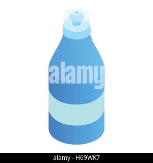Sport bottle 3d isometric icon Stock Vector