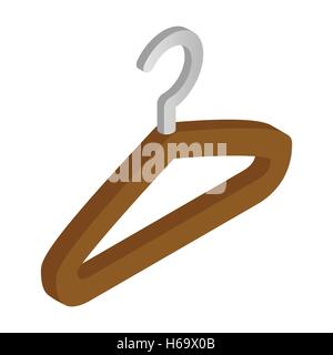Hanger isometric 3d icon Stock Vector