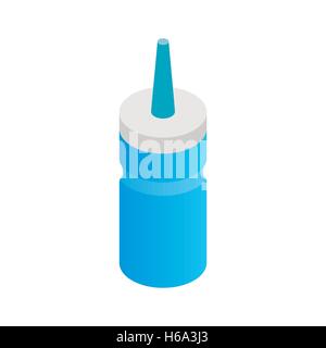 Sport drink bottle isometric icon Stock Vector