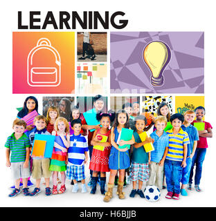 Academic Education Learning Studying Graphic Concept Stock Photo