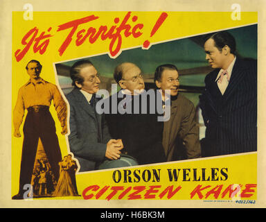 Citizen Kane  - Movie Poster - Stock Photo