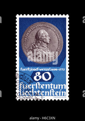 Liechtenstein stamp 1978 Stock Photo