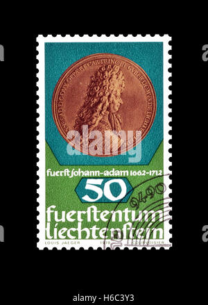 Liechtenstein  stamp 1978 Stock Photo