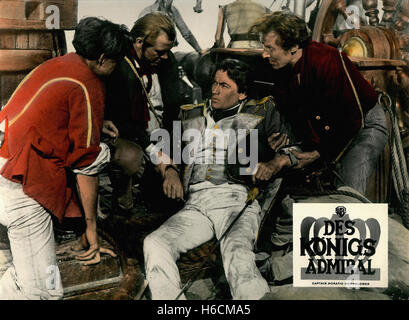 Captain Horatio Hornblower - German Movie Poster - Stock Photo