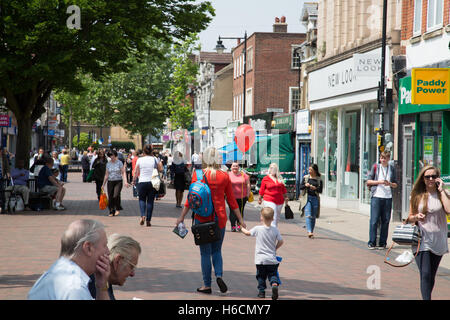 High Street, Gillingham, Kent Stock Photo