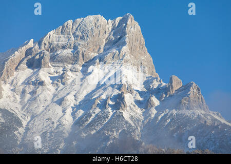 Buchauer Sattel, peak of Buchstein, Gesaeuse National Park, Styria, Austria, Europe Stock Photo