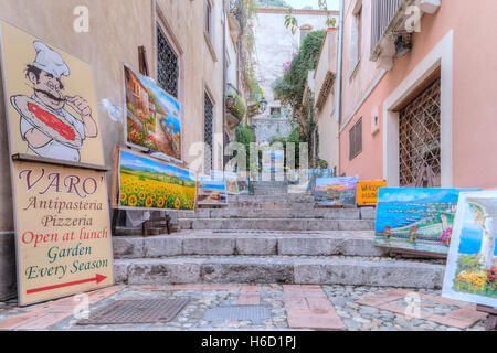 Taormina, Messina, Sicily, Italy Stock Photo