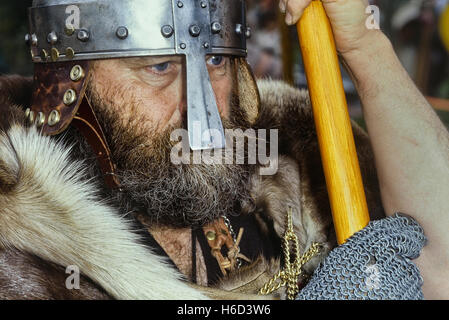 Battle of Hastings re-enactment. 1066. England. UK Stock Photo